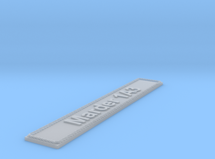 Nameplate Marder 1A3 3d printed 