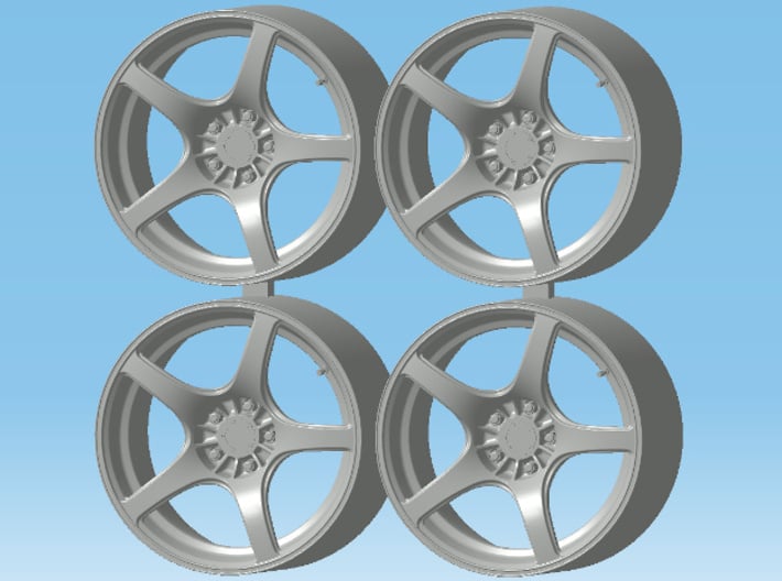 1/24 - 18'' Enkei RP03 - model car wheel (female) (UFD2ZNJNW) by