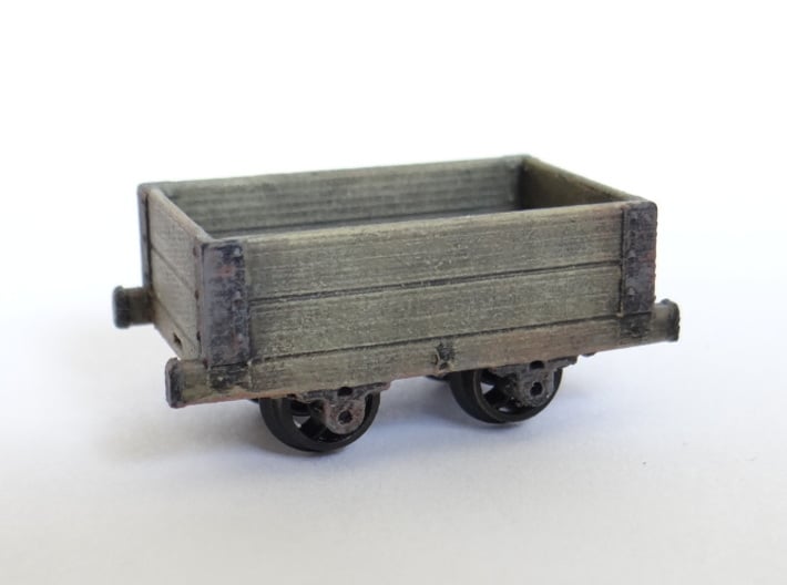 Aberllefenni Box Wagon (x3) 3d printed A Painted Example