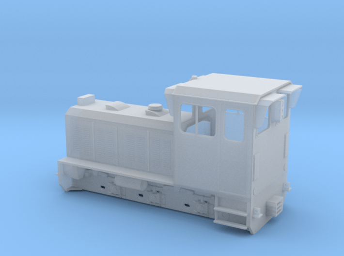 TSC &amp; W&amp;LLR Diema Diesel Locomotive Body 3d printed