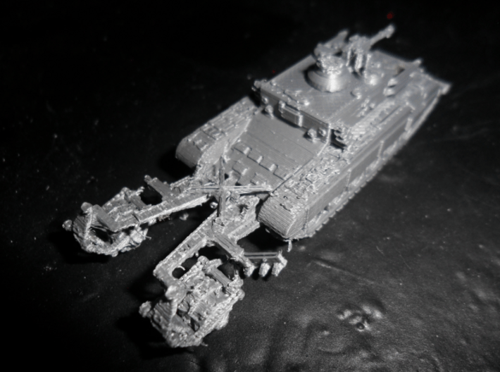 MG144-R07H BMR-3 Mine Clearing Vehicle 3d printed Replicator 2 version