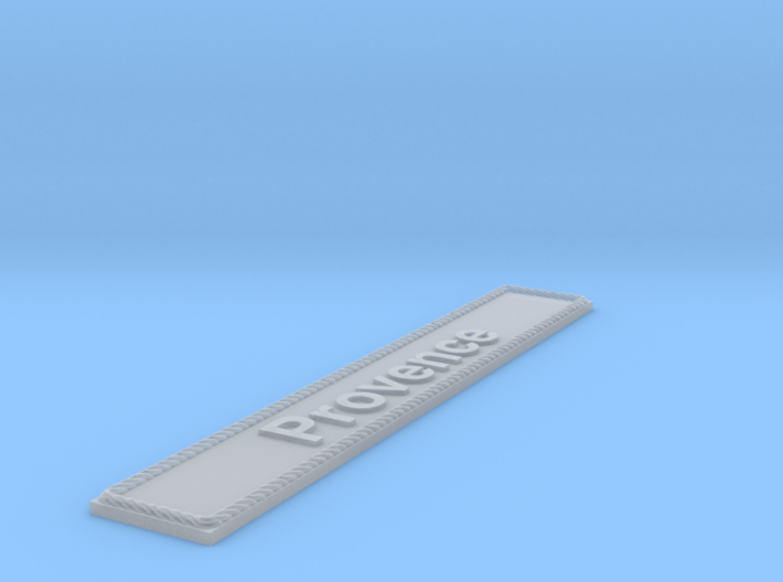 Nameplate Provence 3d printed 