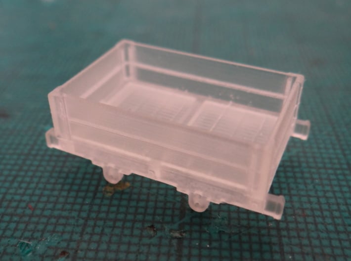 Aberllefenni Box Wagon (x3) 3d printed Straight From The Printer