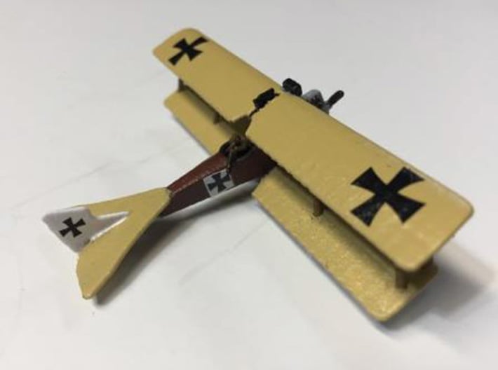 Brandenburg C.I (U) Series 169 (various scales) 3d printed Photo and paint job courtesy Ray "The G Dog" at wingsofwar.org