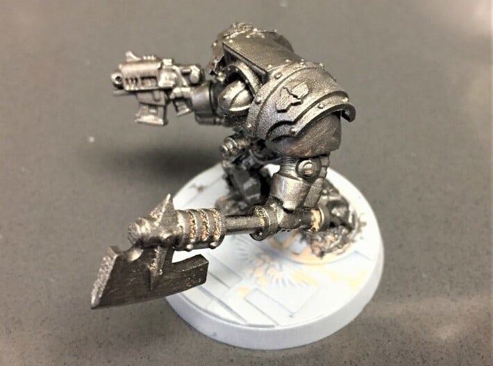 Power weapon Axes for Imperial guard with hands 