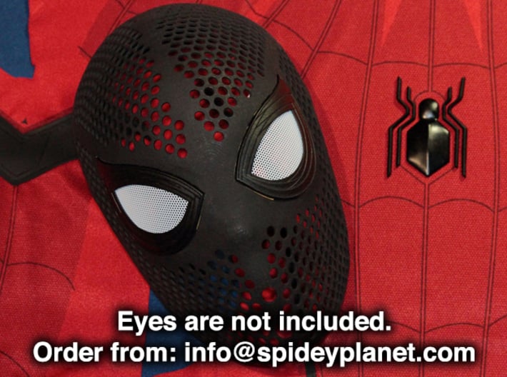 Homecoming Face Shell – Far From Home Costume Mask 3d printed 