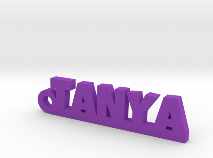 TANYA_keychain_Lucky 3d printed