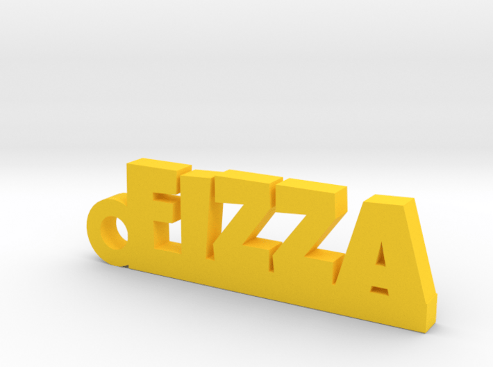 FIZZA_keychain_Lucky 3d printed 