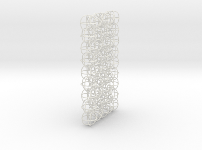 A 3D mesh &amp; 2D chain 3d printed