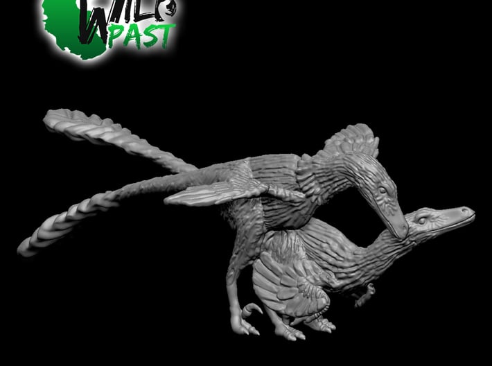 Raptor Dance - 1:35 Velociraptor 3d printed