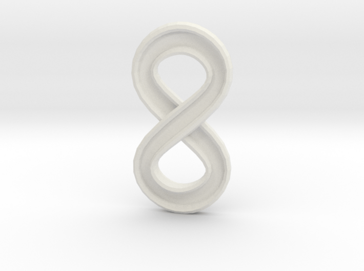 Infinity (small) 3d printed 