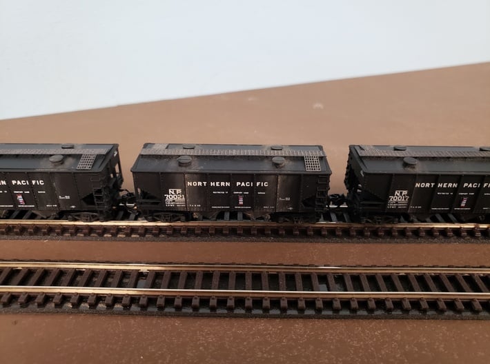    "N Scale" Northern Pacific Sand Car Roof insert 3d printed Kim Saign models