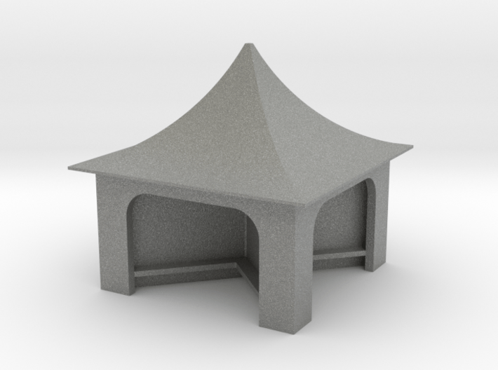TMER&L Waiting Shelter N Scale 3d printed 