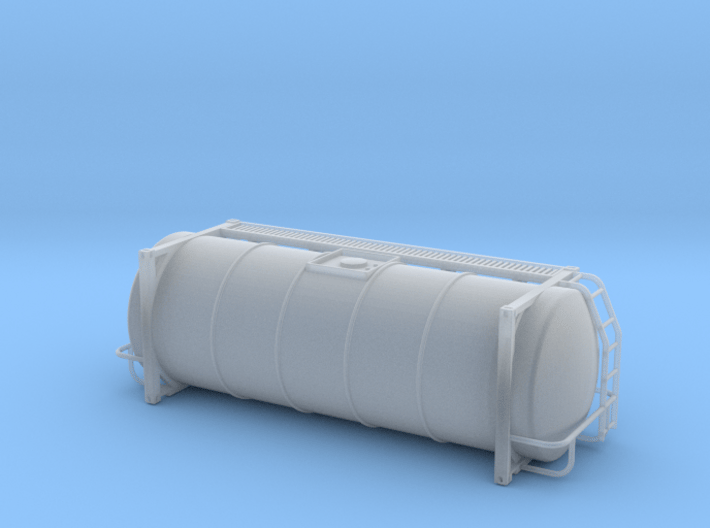 20 foot oversized tank container 3d printed 