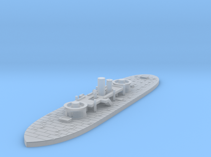 1/1000 USS Agamenticus 3d printed