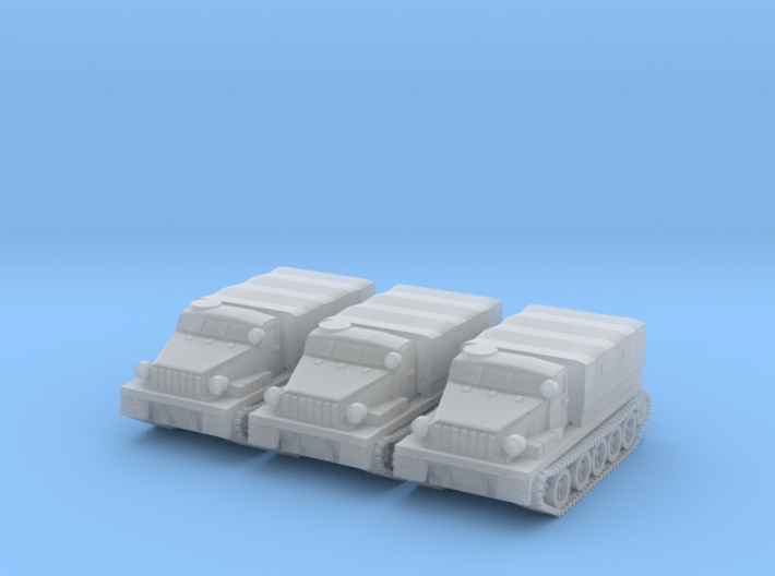 6mm AT-T artillery towing vehicle 3d printed 
