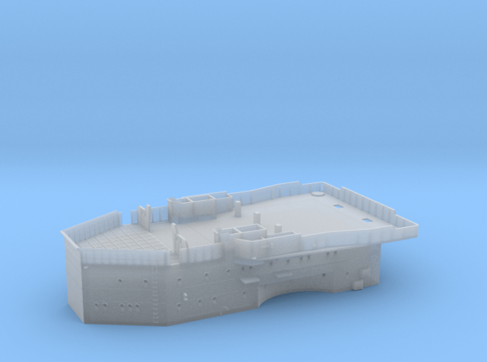 1/350 DKM Scharnhorst Fore Admiral's Bridge 4 3d printed 