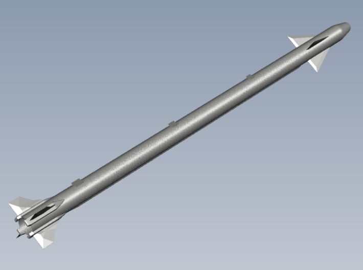 1/18 scale Raytheon AIM-9X Sidewinder missiles x 4 3d printed 