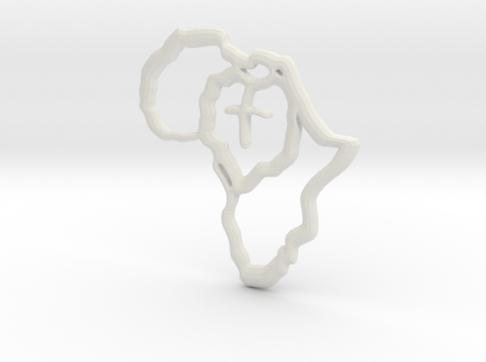 African Heart 3d printed 