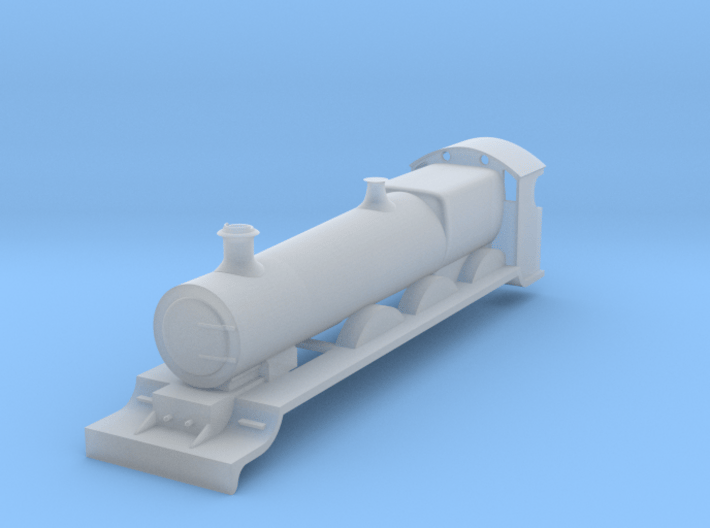 GWR Star Class (early first conversion) 3d printed 
