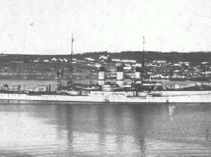 Nameplate Roma (10 cm) 3d printed Regina Elena class battleship Roma, 1908-1926.