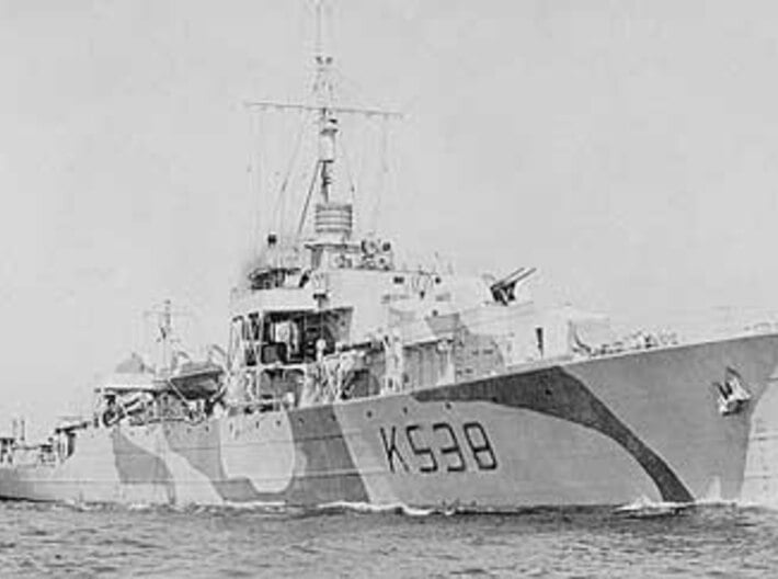 Nameplate HMCS Toronto 3d printed River-class frigate HMCS Toronto.