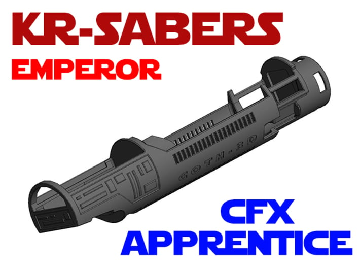 KR-Sabers Emperor - Apprentice Chassis CFX 3d printed