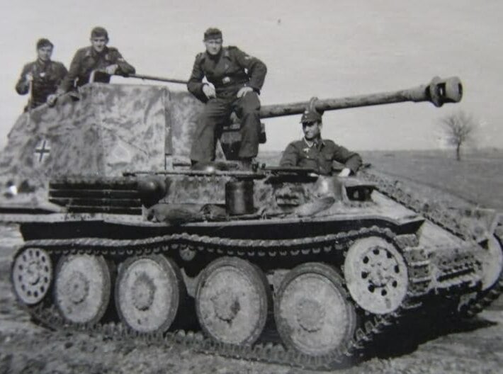 Nameplate Marder III Ausf. M 3d printed 