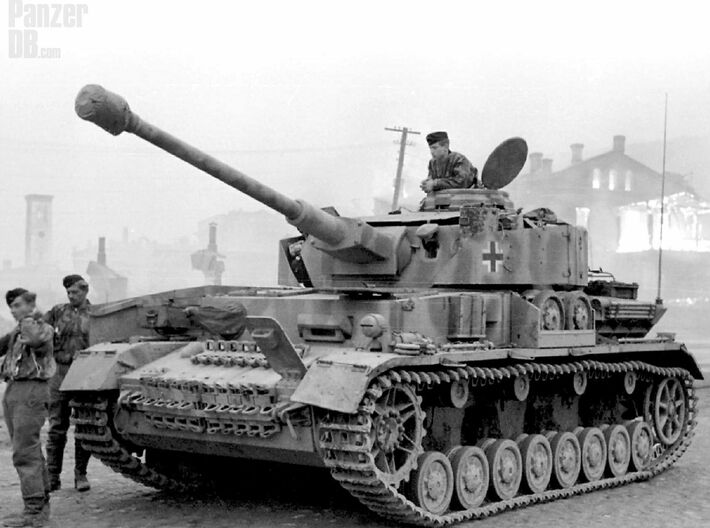 Nameplate Panzerkampfwagen IV 3d printed 