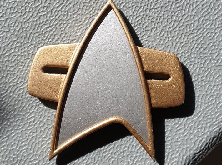 DS9 Badge Star Trek Voyager 