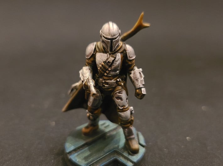 The mandalorian din djarin mando for star wars legion miniature 