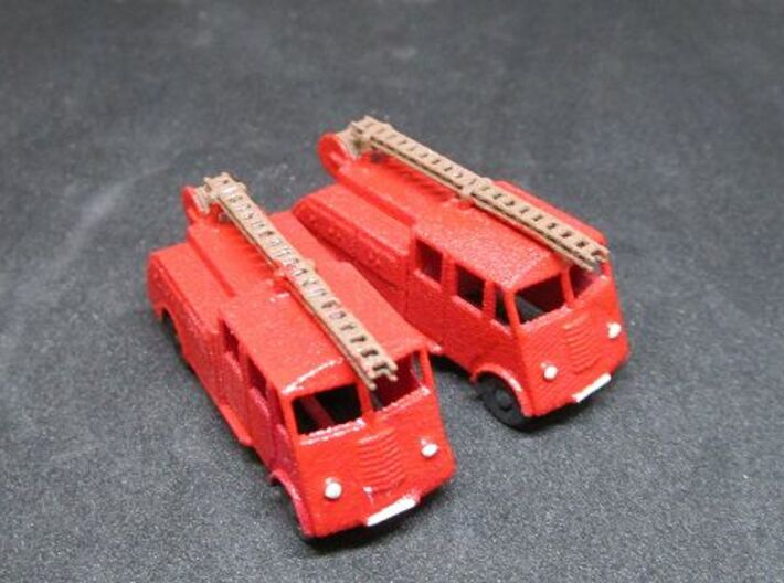 1/144 Renault AHN Fire Truck set of 2 3d printed
