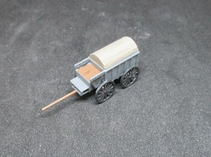 1/144 horse drawn cart German Wehrmacht 3d printed 