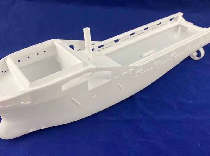 Skandi Saigon, Hull (1:200, RC) 3d printed hull as it comes printed