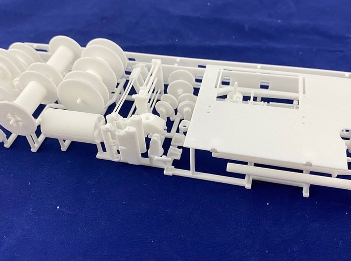 Skandi Saigon, Details 1 of 2 (1:200, RC) 3d printed parts as they come printed