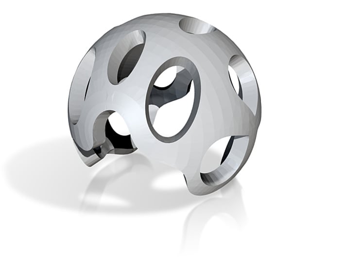 sphere pendant 3d printed 