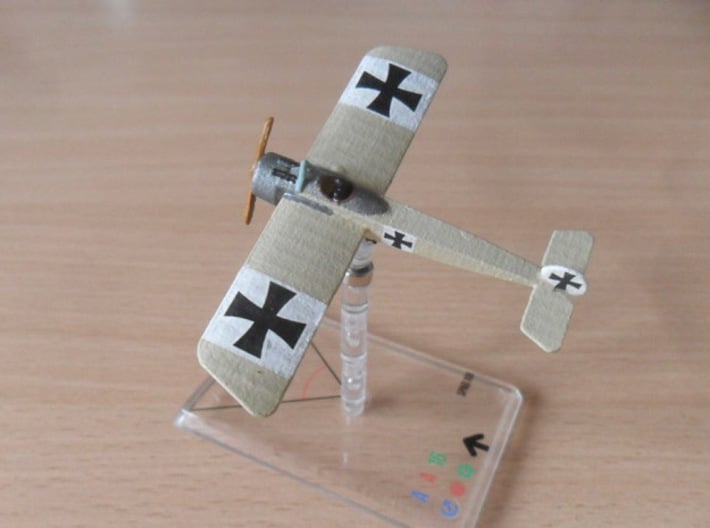 Fokker E.IV 3d printed Photo and paint job by Dave 'flash' Fowler at wingsofwar.org