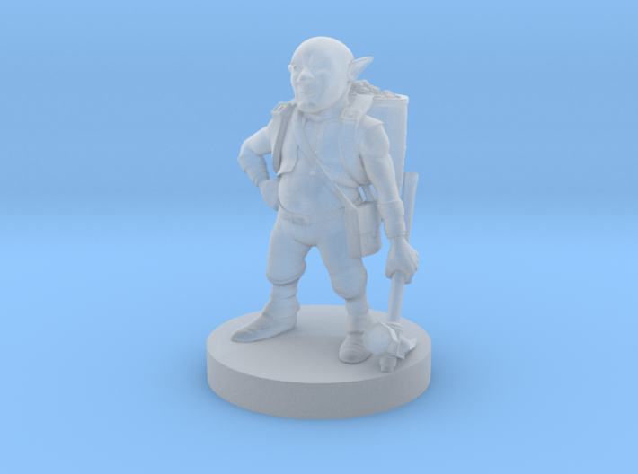 Svirfneblin ( Deep Gnome ) 3d printed 