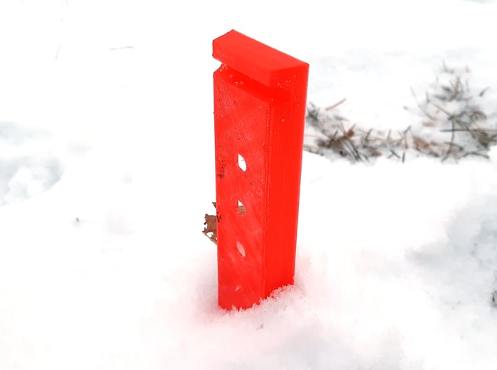 Ultrawide Lightweight Tent Stake For Sand & Snow 3d printed 