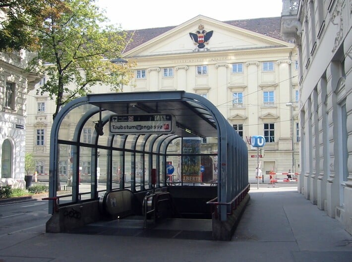 U-Bahn Abgang Wien Taubstummengasse H0 3d printed 