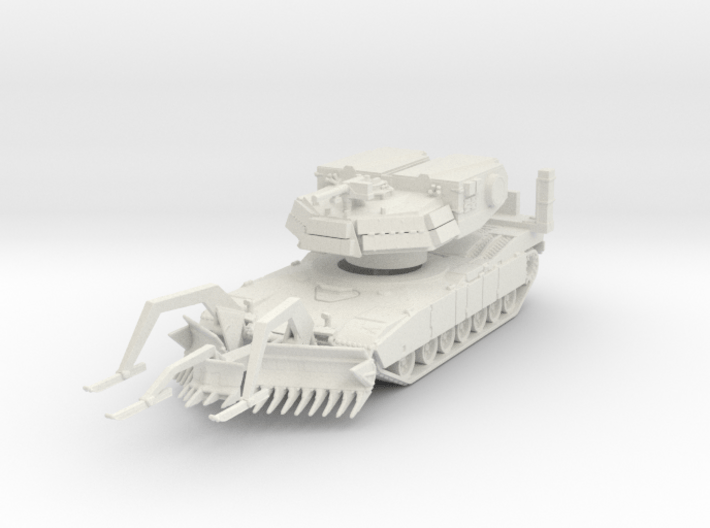 M1150 ABV Abrams (Plow) 1/87 3d printed