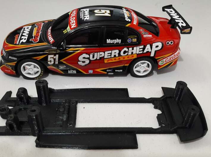 W10807 Scalextric Spare Underpan Front & Rear Axle for Holden Commodore 