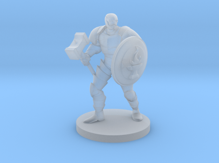 Warforged Forge Cleric 3d printed 