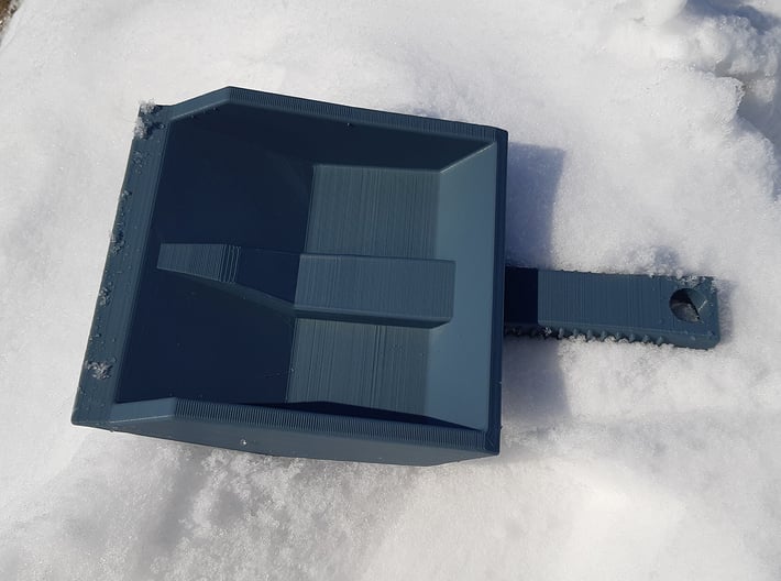 Ultralight Snow Shovel For Winter Camping 3d printed 