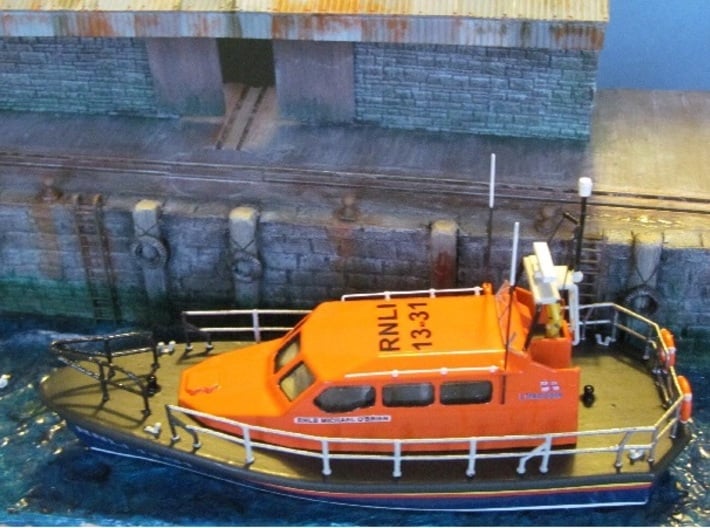 Shannon Lifeboat Deck 3d printed 