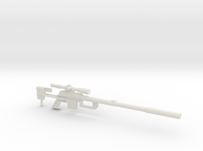 1:12 Miniature Cheytac M 200 Sniper rifle 3d printed 