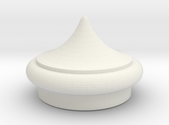 Finial Round Point 1:19 scale 3d printed