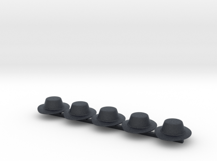 5 x Landsknecht Hat 3d printed 