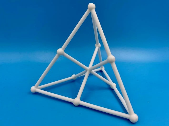 Petersen P1 Graph 3d printed Sample 3D print from resin printer
