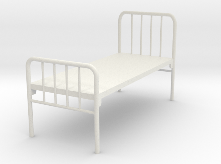 Hospital Bed 1:35 3d printed
